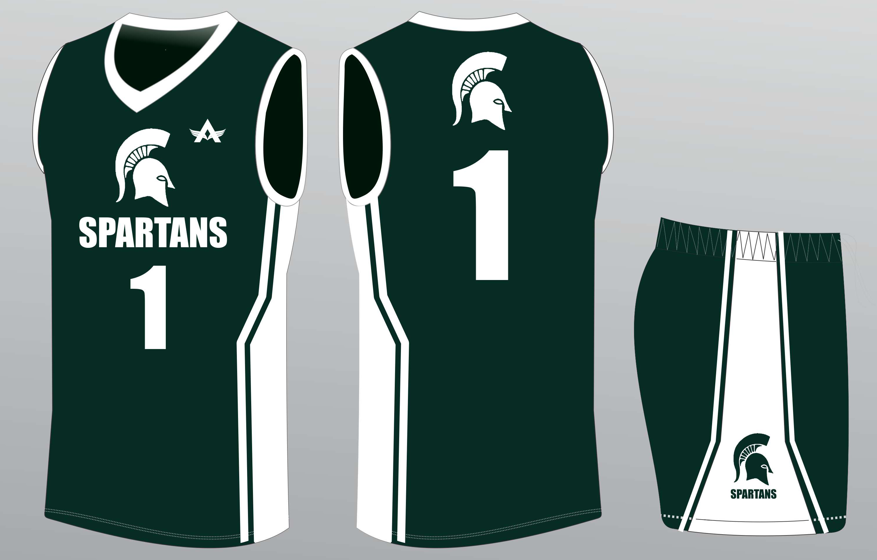 spartan jersey design