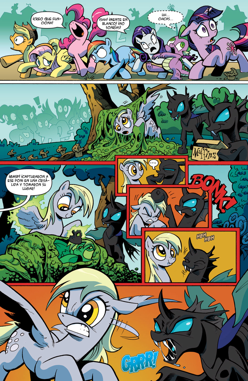Comic 1 My Little Pony Spanish (Parte 10/22) by cejs94 on Clipart library