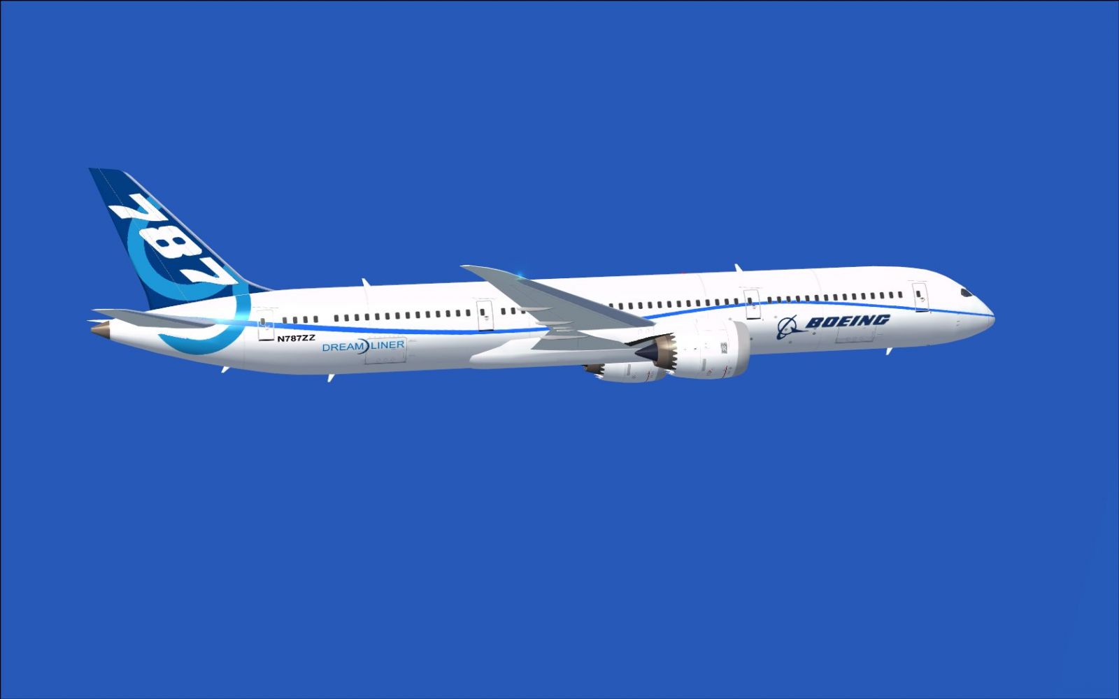 Boeing Flight Test Airplane 787-9 for FSX