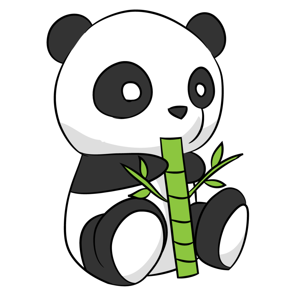 Panda Cartoon Drawing Cute : Panda Cartoon Cute Clipart Pandas Bear