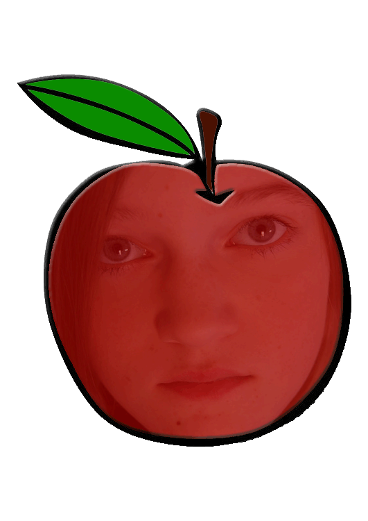 Bad apple animated by plasbv95 on Clipart library
