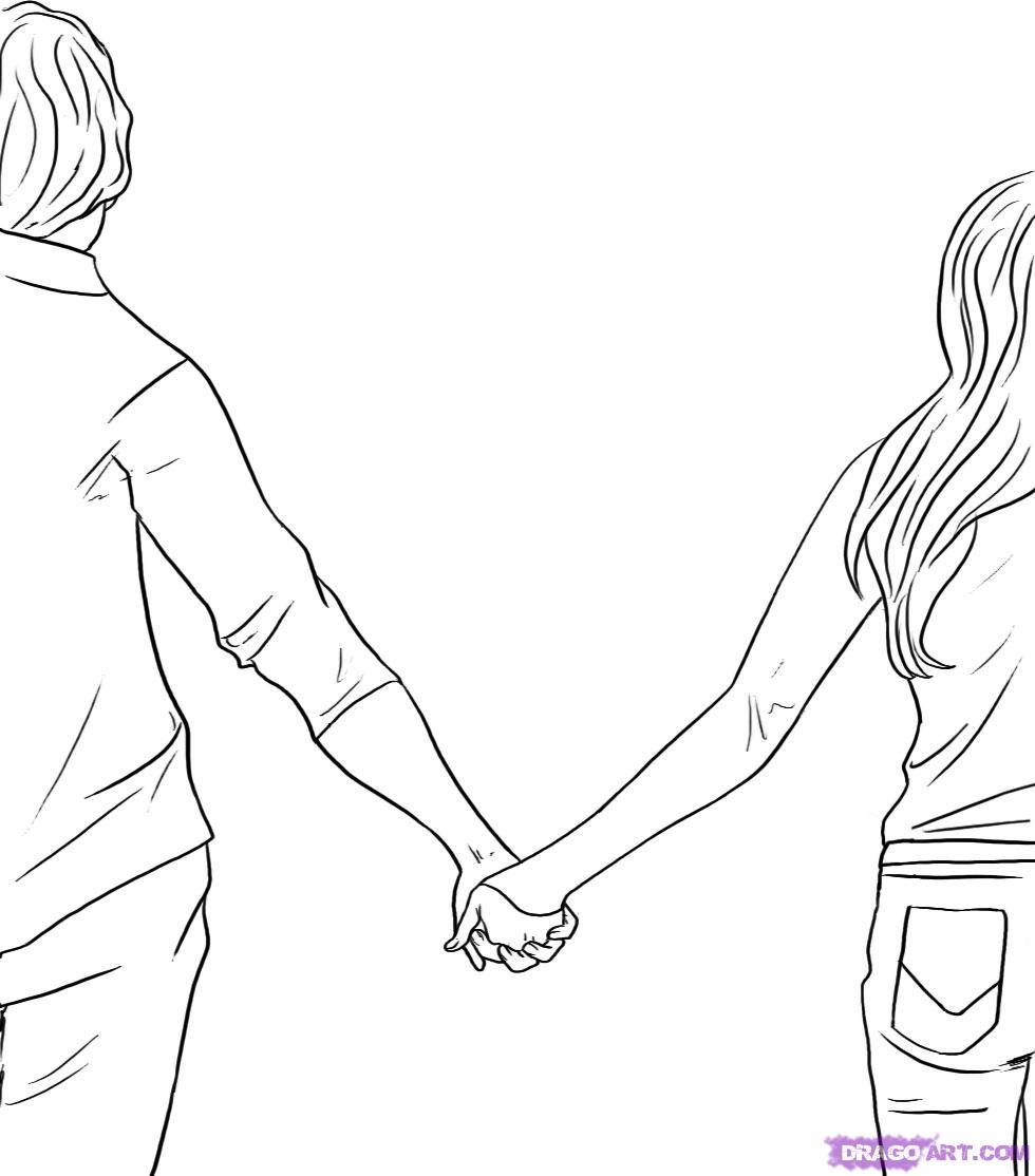Free Cartoon Love Couple To Draw, Download Free Cartoon Love Couple To