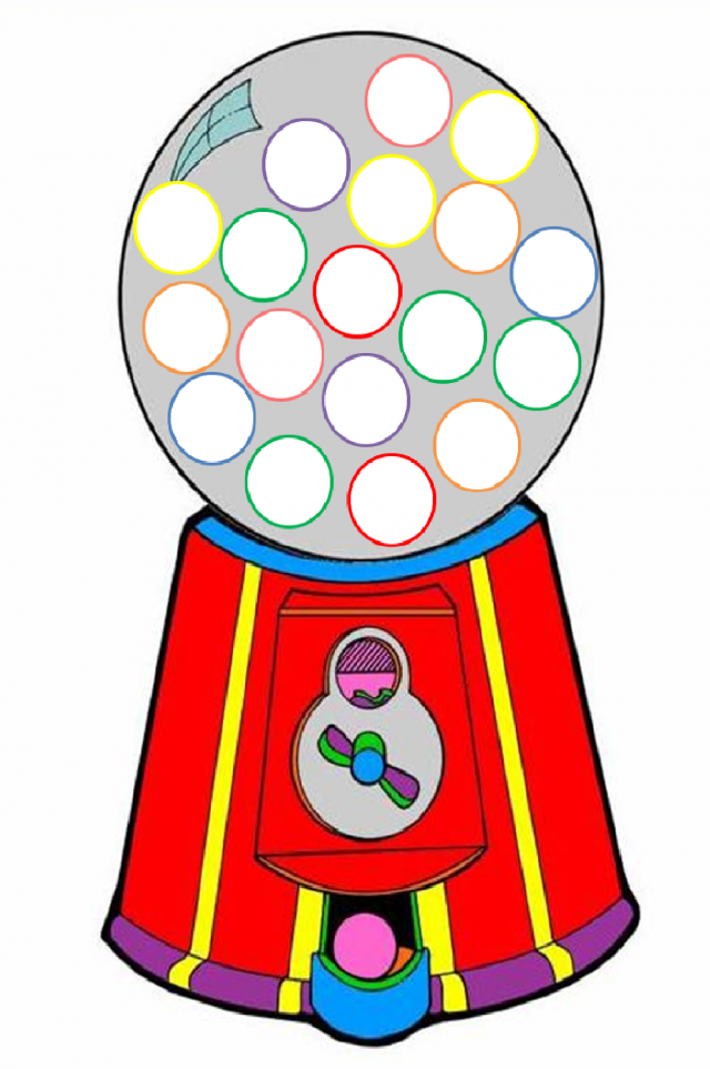Machine Clipart Viewing Gallery 257355 Bubble Gum Machine Coloring 