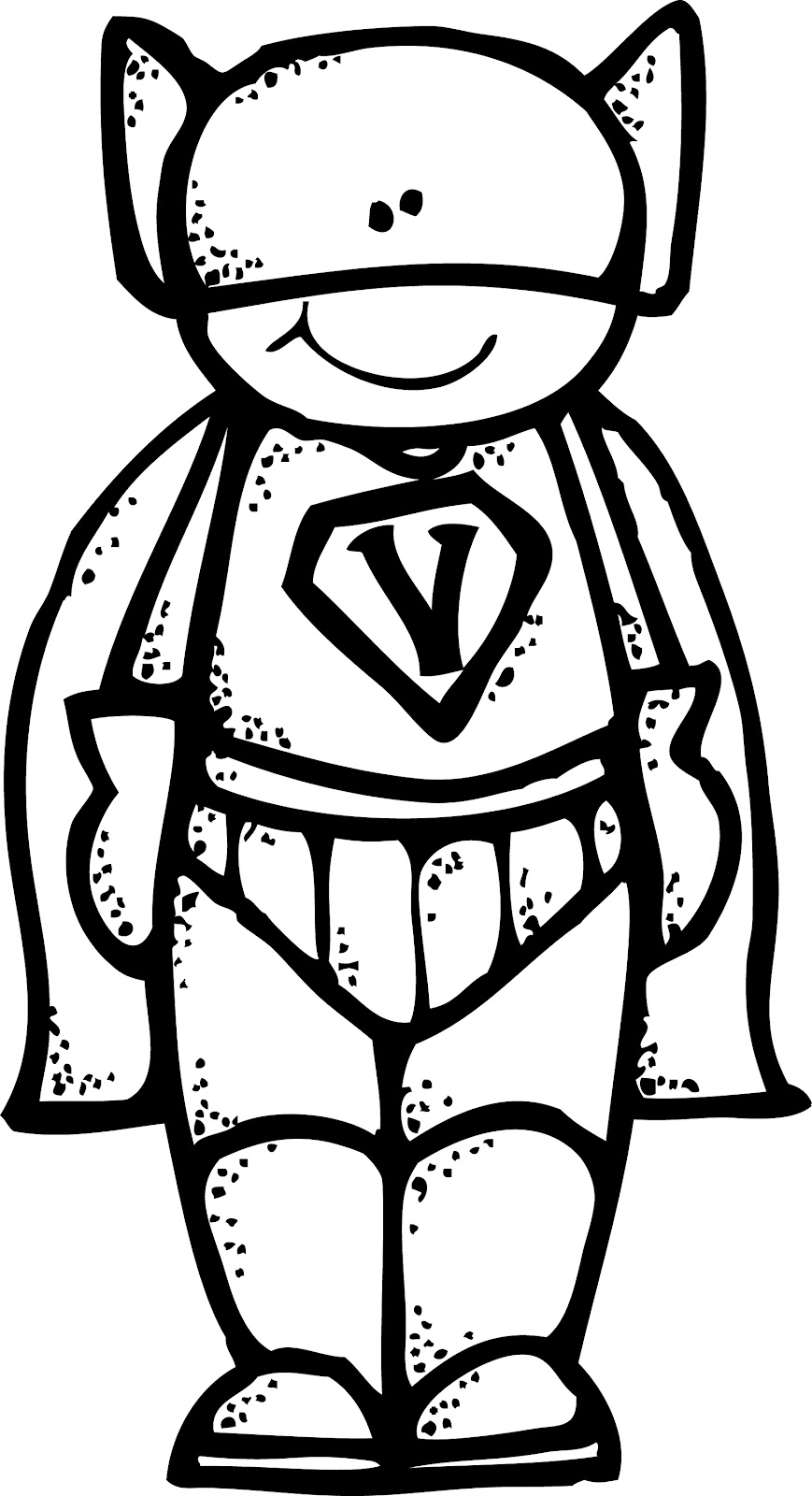 Melonheadz LDS illustrating: Be Valiant Superheroes :)