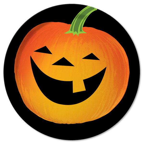 cartoon cute halloween pumpkin - Clip Art Library