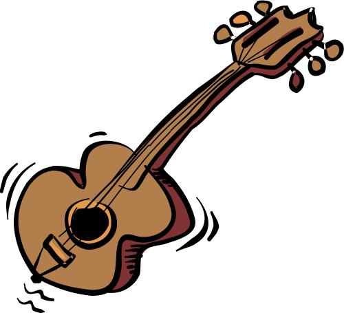 Guitar Cartoon 