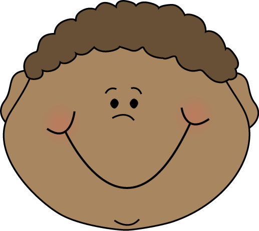 Little Boy Happy Cartoon Face Clip Art - Little Boy Happy Cartoon 