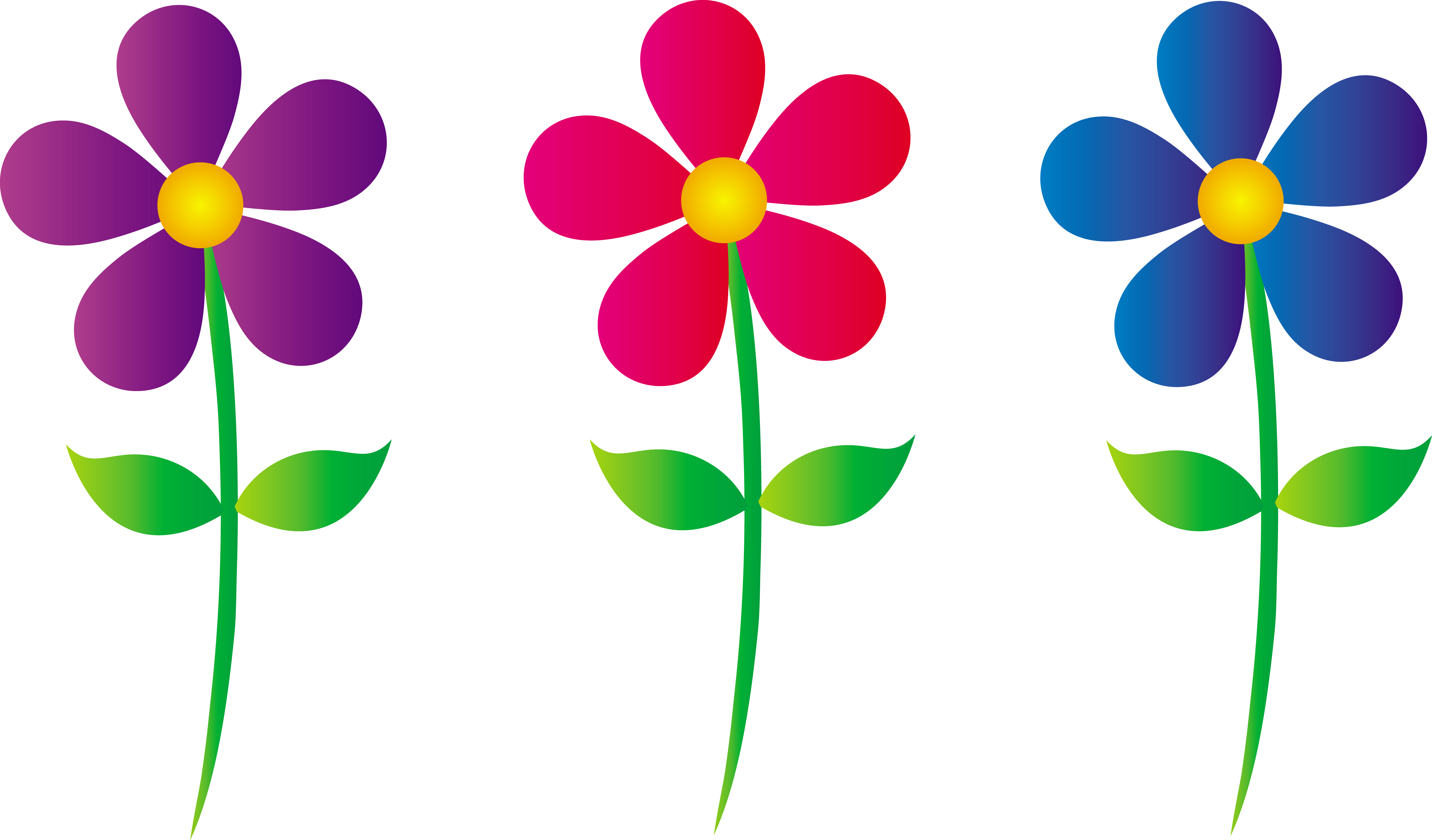 Free Cartoon Spring Flowers, Download Free Cartoon Spring Flowers png  images, Free ClipArts on Clipart Library