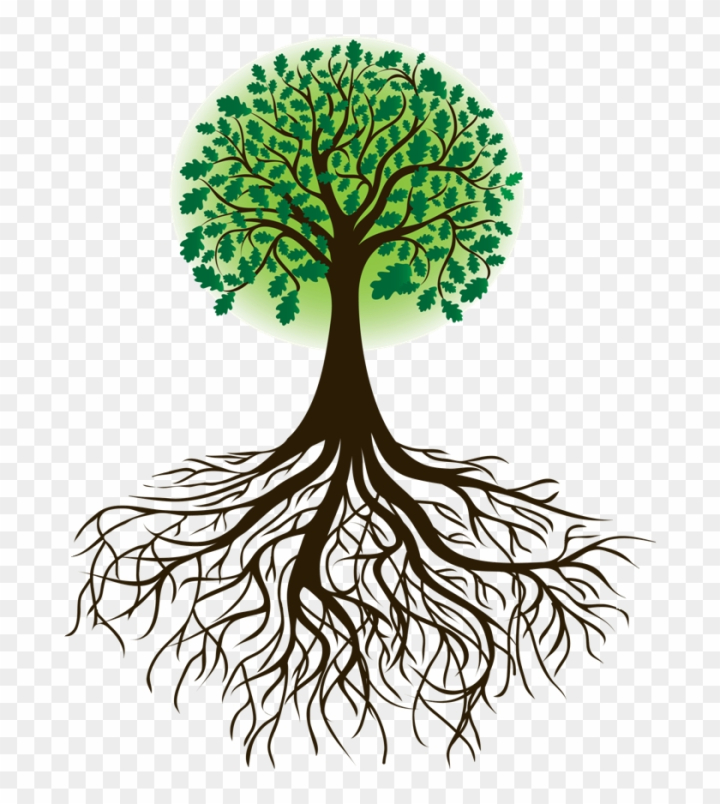 Free Tree With Roots Clipart, Download Free Tree With Roots Clipart png