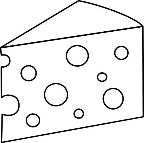 swiss cheese Colouring Pages (page 2)