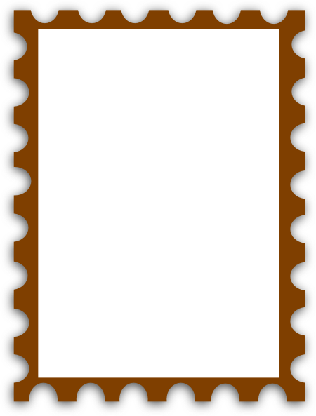 Postage Stamp Clip Art - Clipart library
