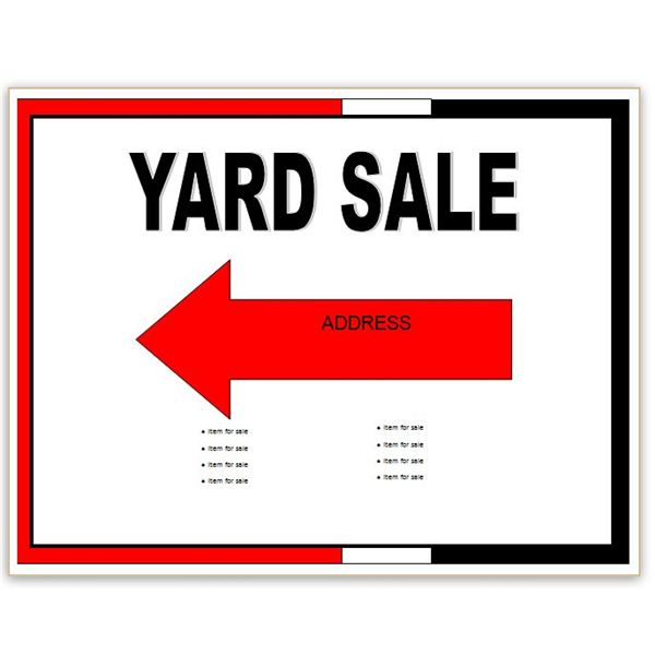 For Sale Sign Template Microsoft Word from clipart-library.com
