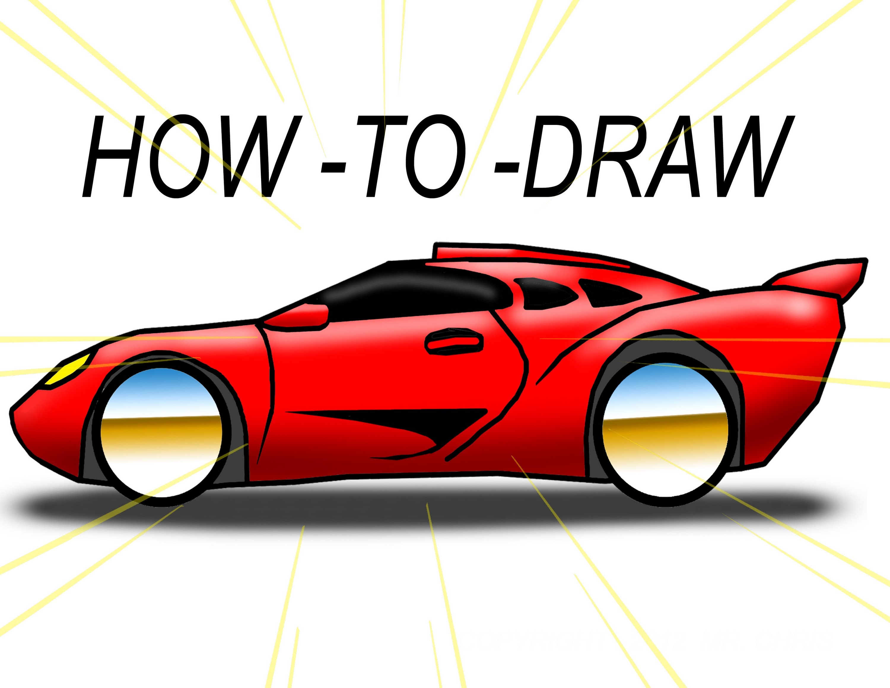 drawing raceing car for kids - Clip Art Library