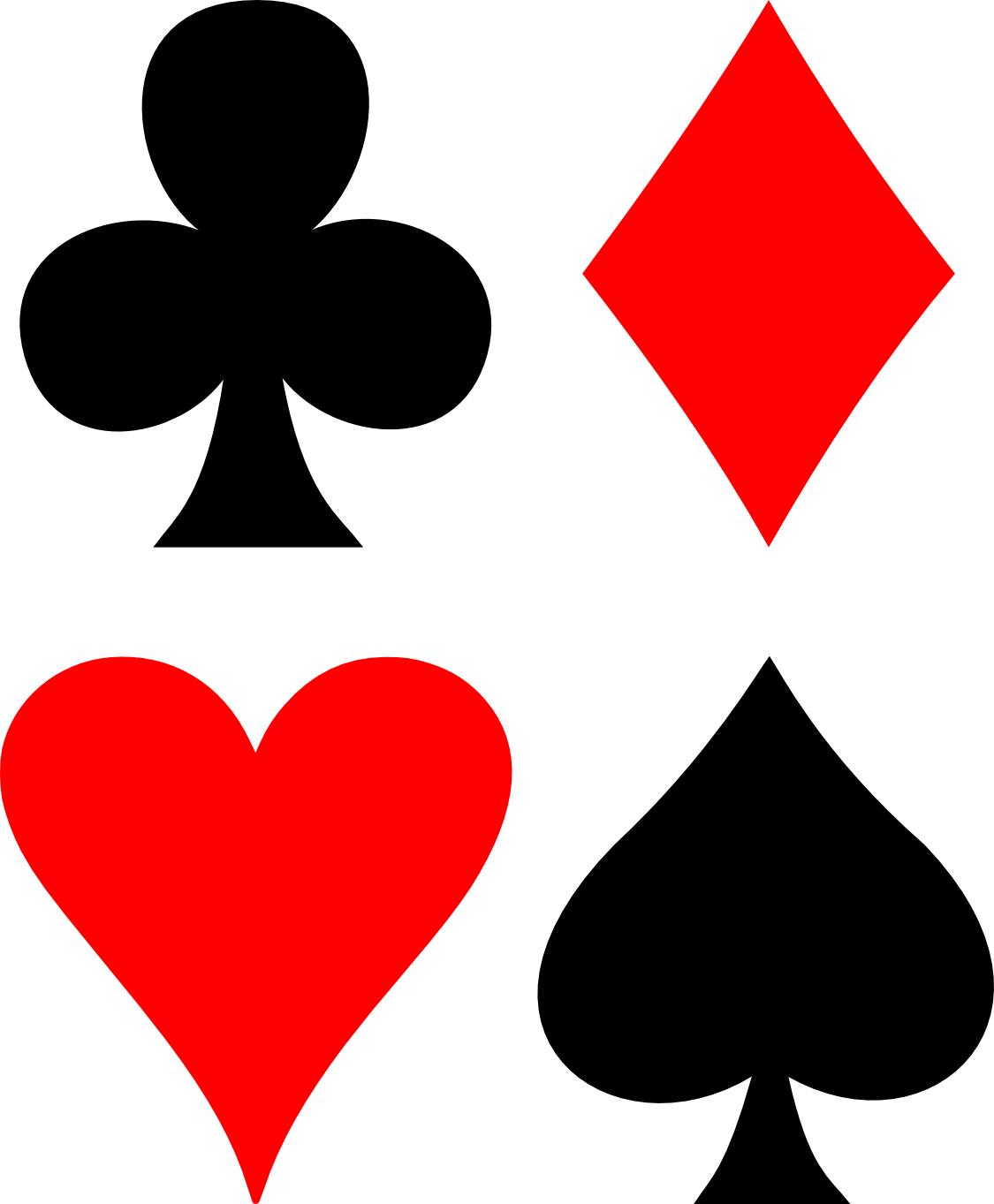 Free Playing Cards Symbols, Download Free Playing Cards Symbols png