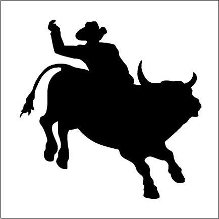Bucking Bull Silhouette Images  Pictures - Becuo