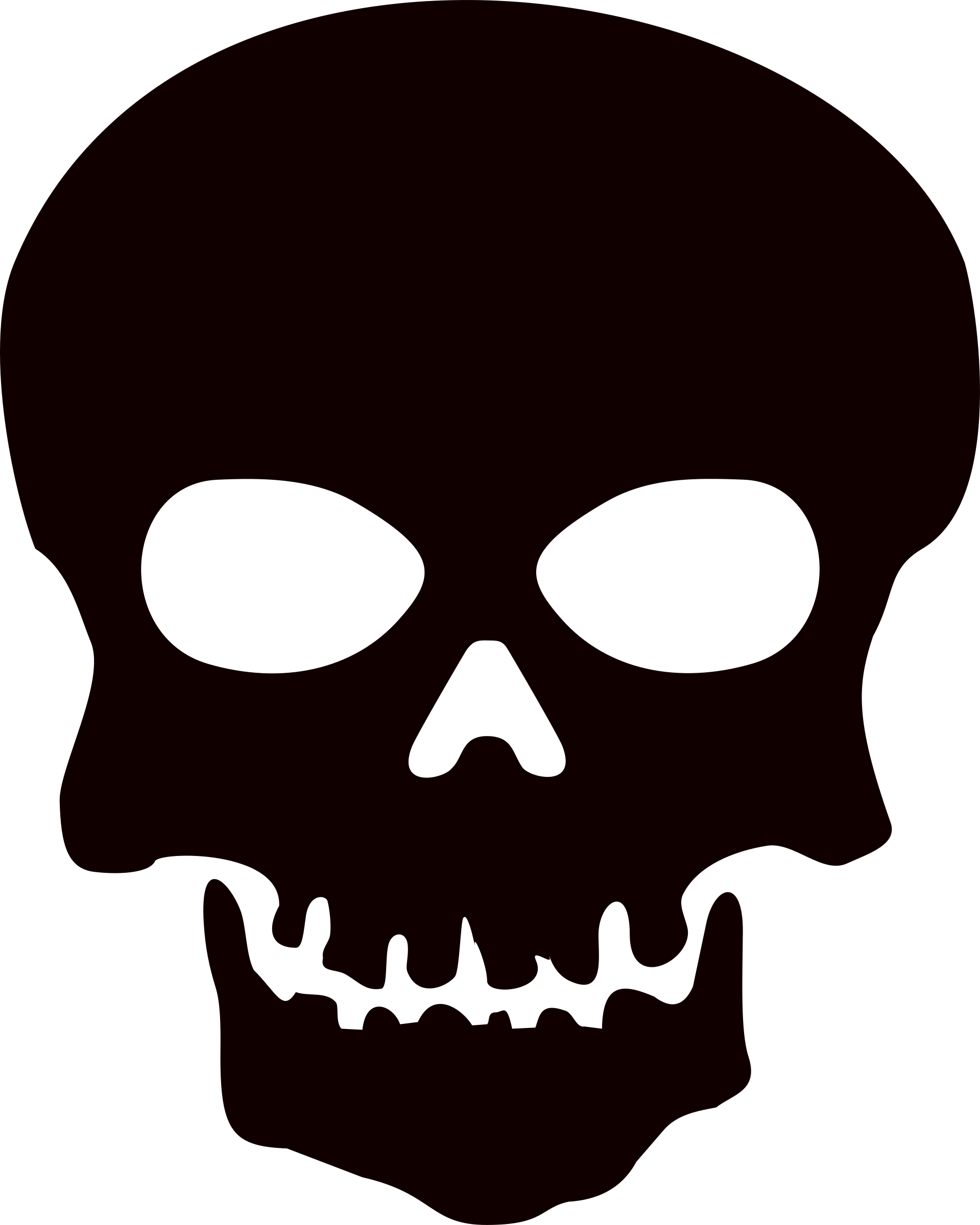 Download PNG image: Skull logo PNG image