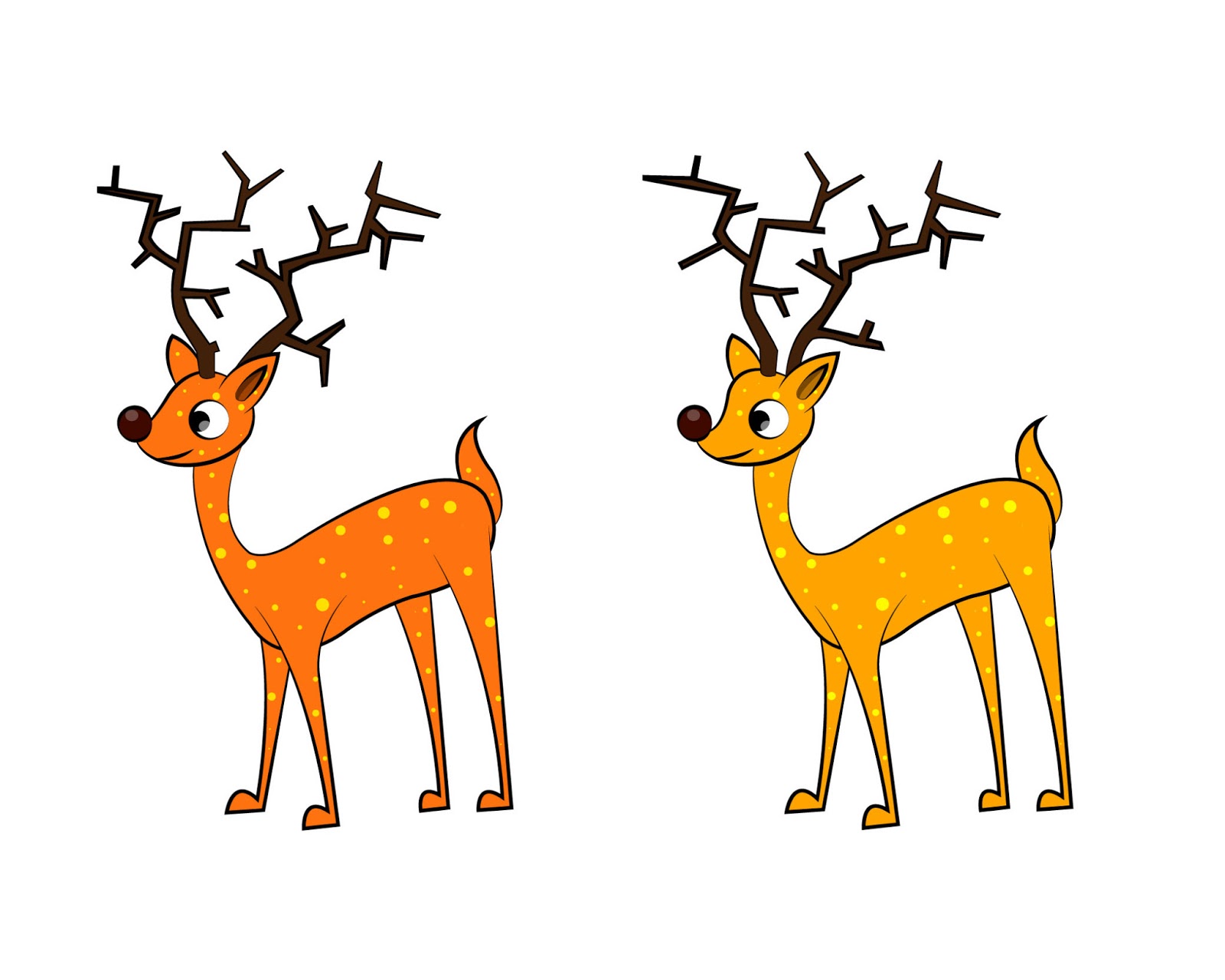 deer cartoon drawing - Clip Art Library
