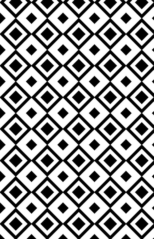 black and white pattern Colouring Pages (page 2)