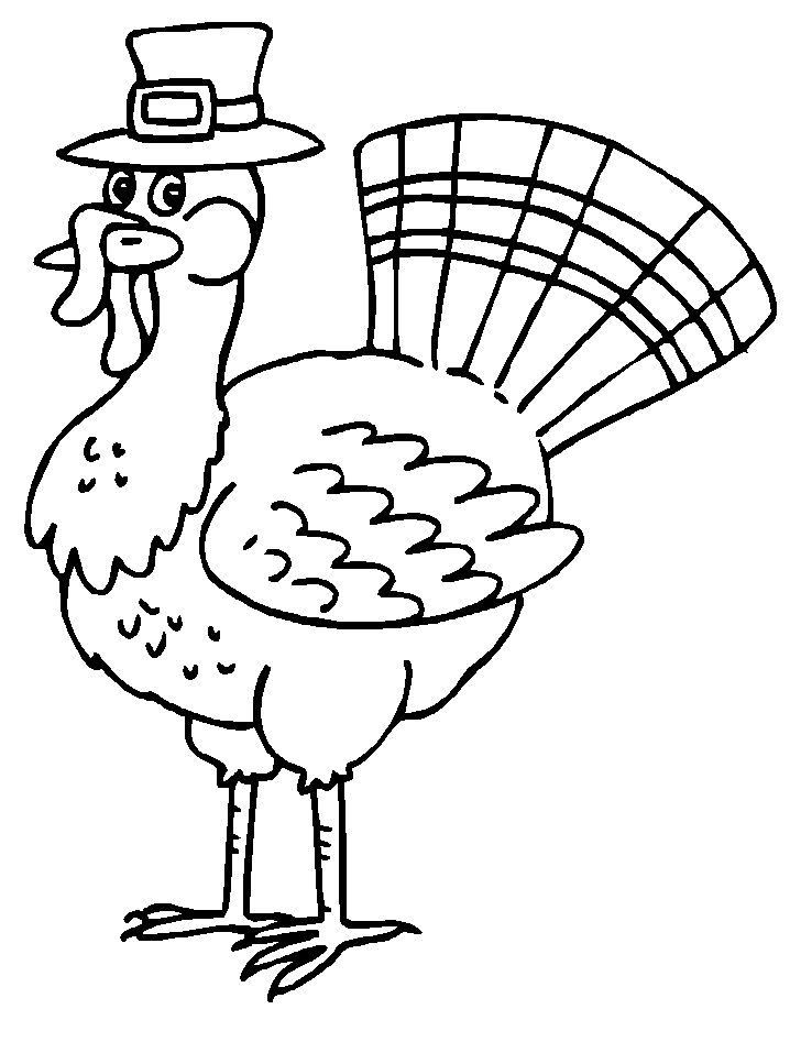 Thanksgiving day coloring pictures