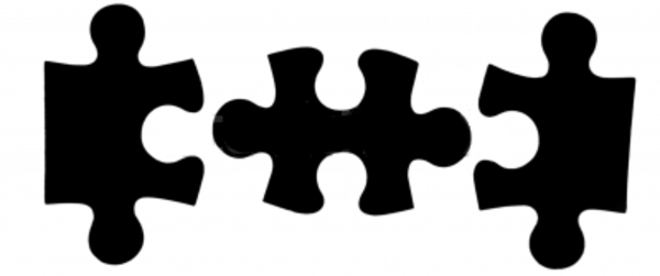 Black Puzzle Piece Clipart Clip Art Library