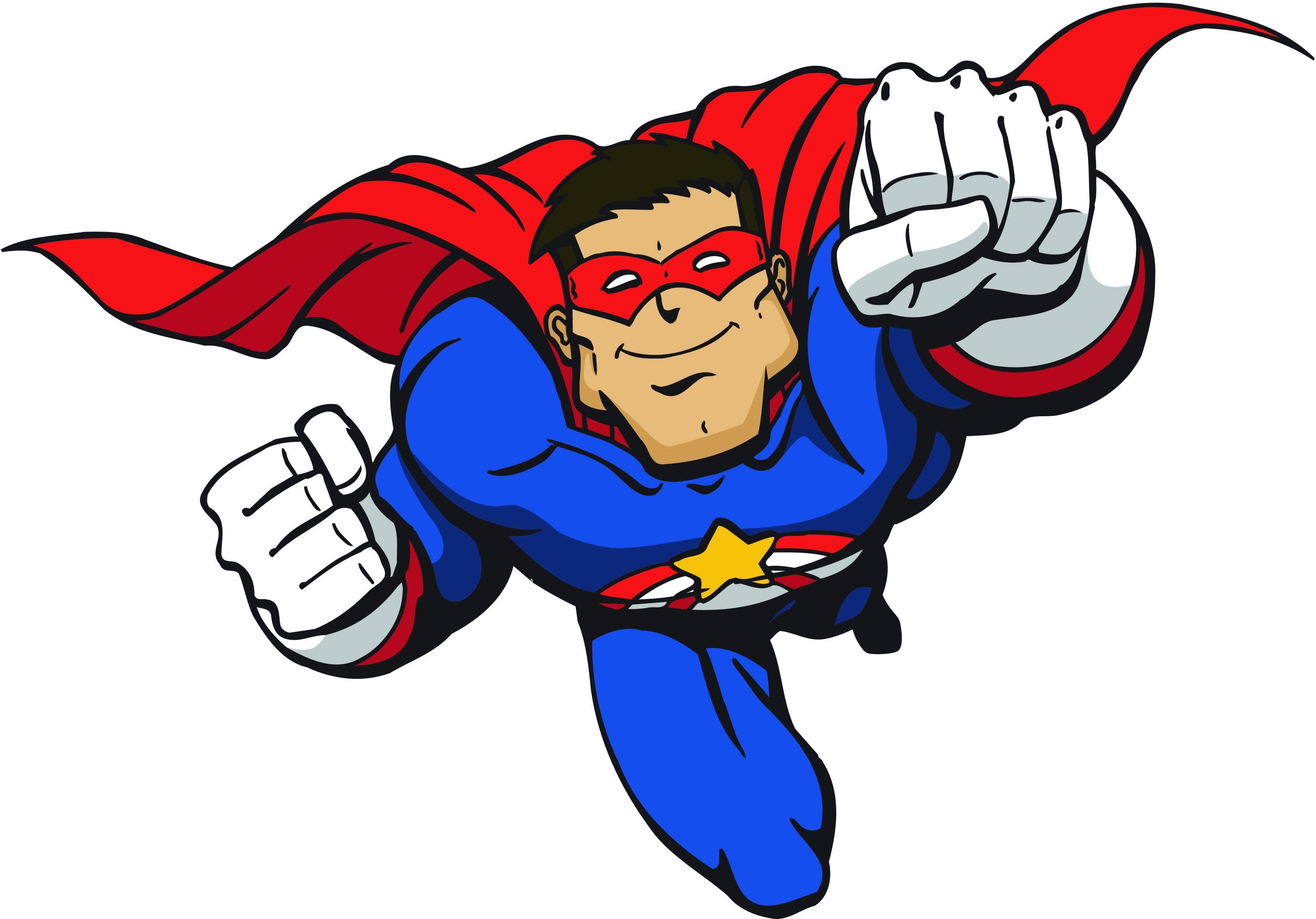 flying super hero clip art - Clip Art Library