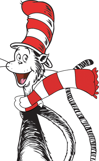 free cat in the hat clipart - photo #47