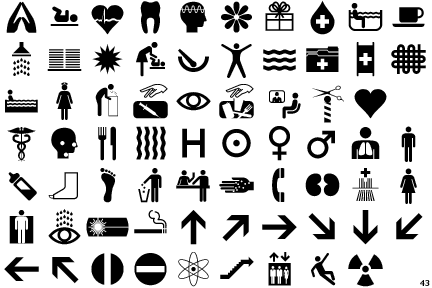 Fontscape Home  Symbols  Health  safety
