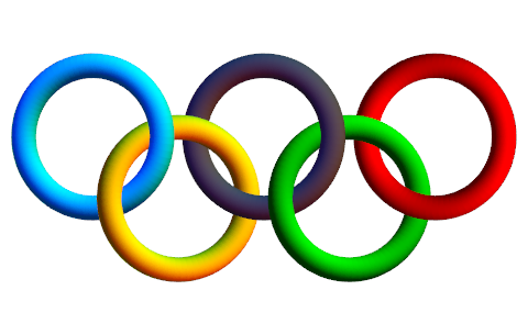 graphics - How can I draw the Olympic rings with Mathematica 