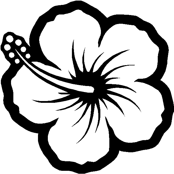 Featured image of post Outline Hibiscus Clip Art