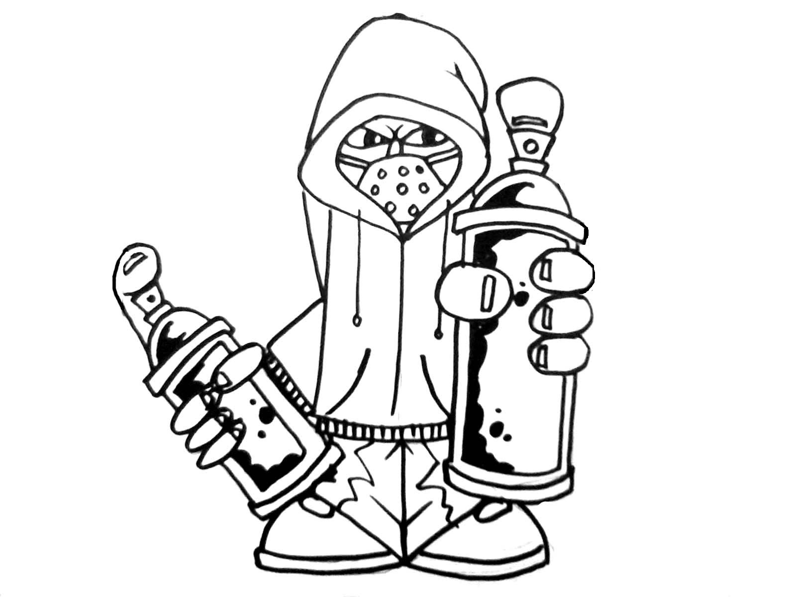 Free Graffiti Characters Gangster, Download Free Graffiti Characters