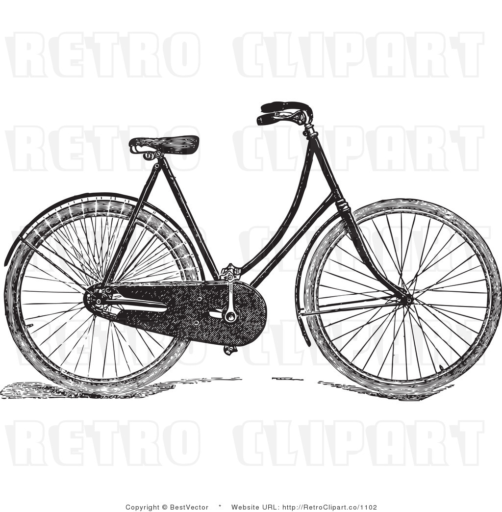 free vintage bicycle clipart - photo #26