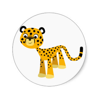 61+ Cheetah Cartoon Stickers and Cheetah Cartoon Sticker Designs 