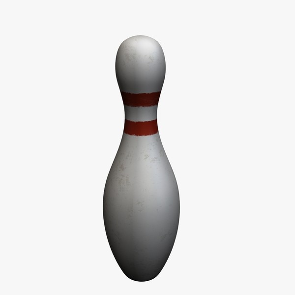 Bowling Pin 3D Model Made with 123D MeshMixer