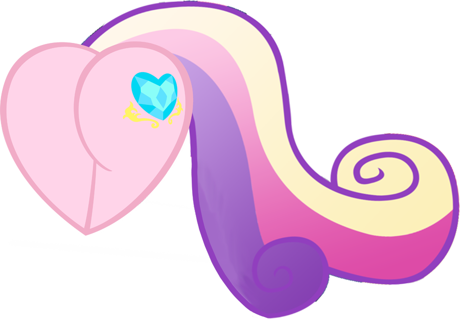 Image - Princess cadence heart shape flank - My Little Pony 