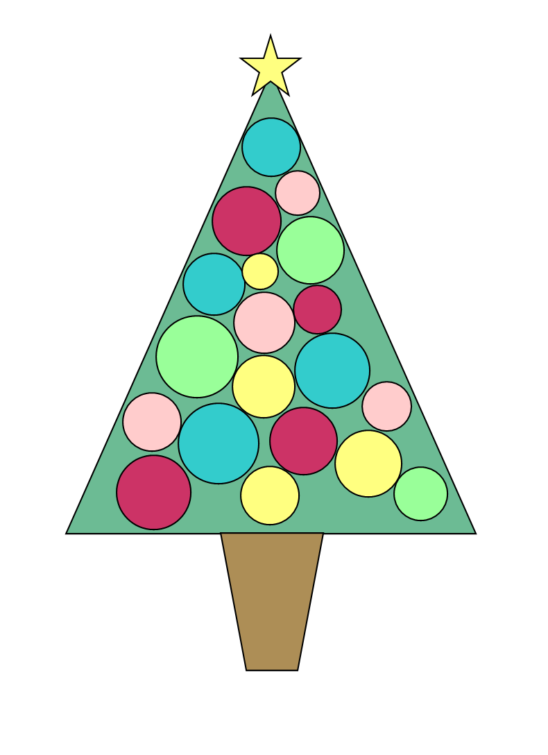 Christmas Tree Free Clip Art Clip Art Animation Graphics Images 