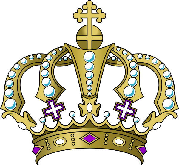 Purple Crown Royal clip art - vector clip art online, royalty free 