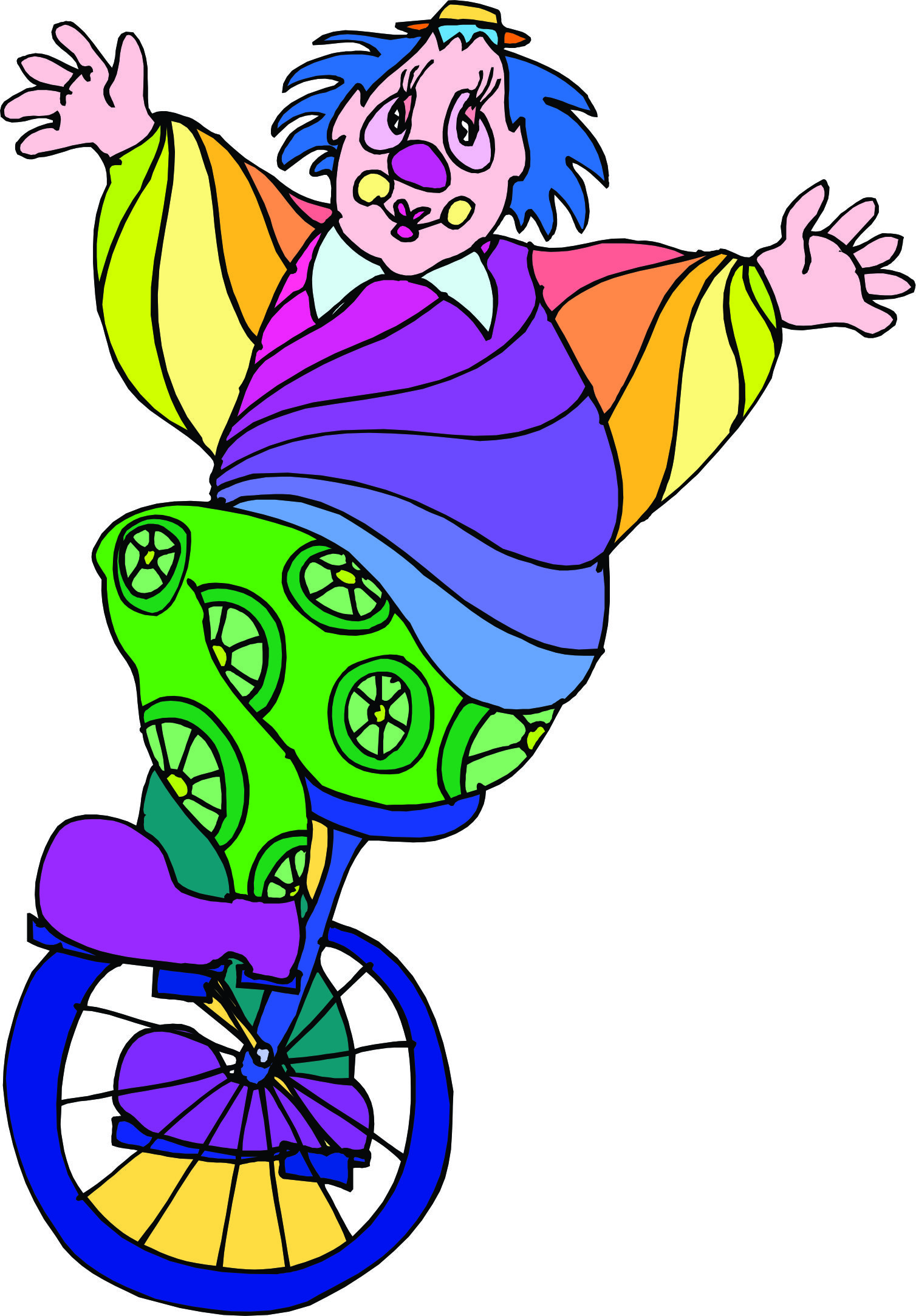 Cartoon Clowns | Page 2 - Clipart library - Clipart library