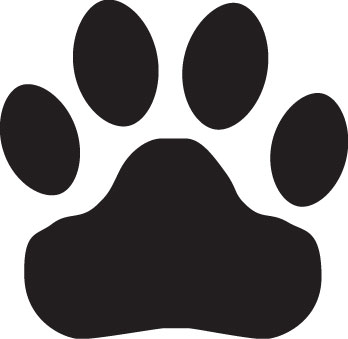 Tiger Paw Outline - Clipart library
