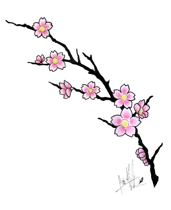 Free Cartoon Cherry Blossom Tree Download Free Cartoon Cherry Blossom