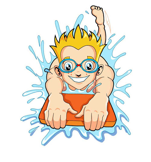 Free Cartoon Boy Swimming, Download Free Cartoon Boy Swimming png images,  Free ClipArts on Clipart Library