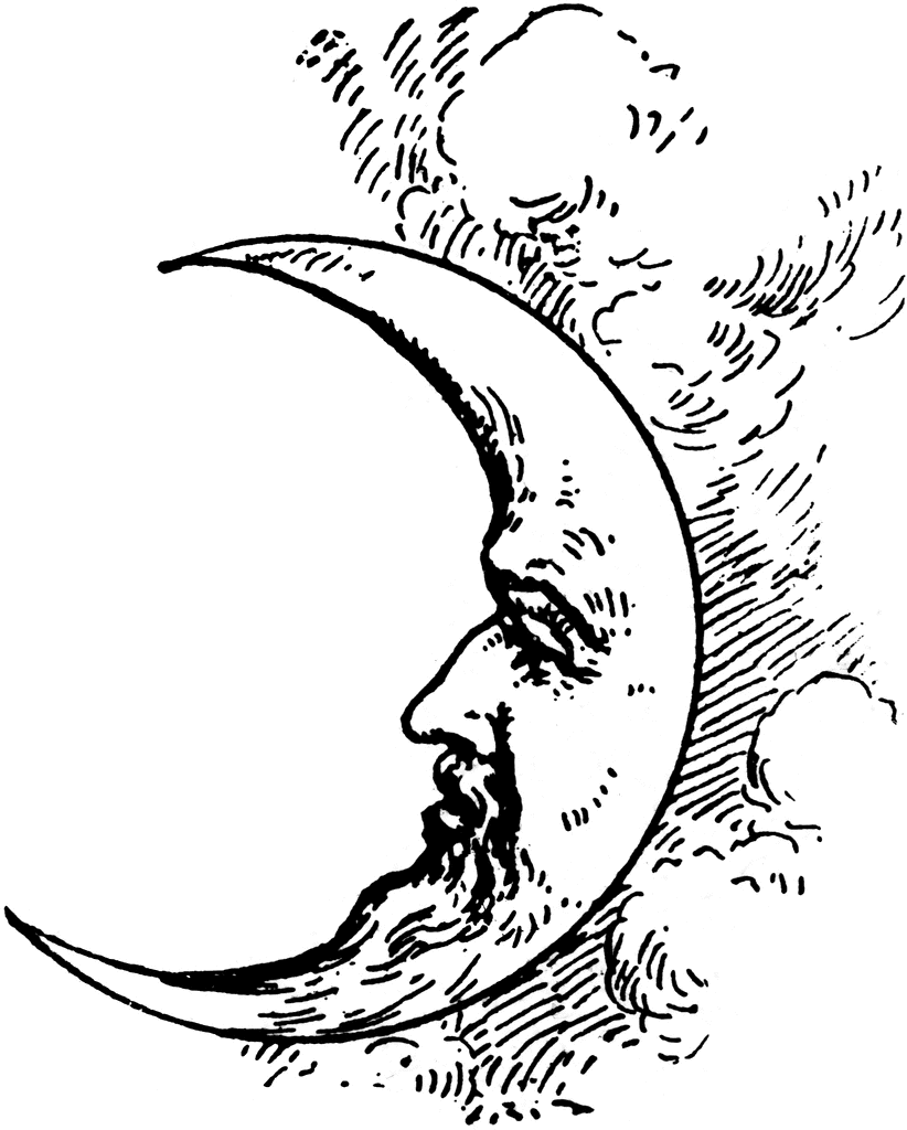 Free Crescent Moon Cartoon Download Free Crescent Moon Cartoon Png