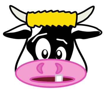 Cartton Cow - Clipart library