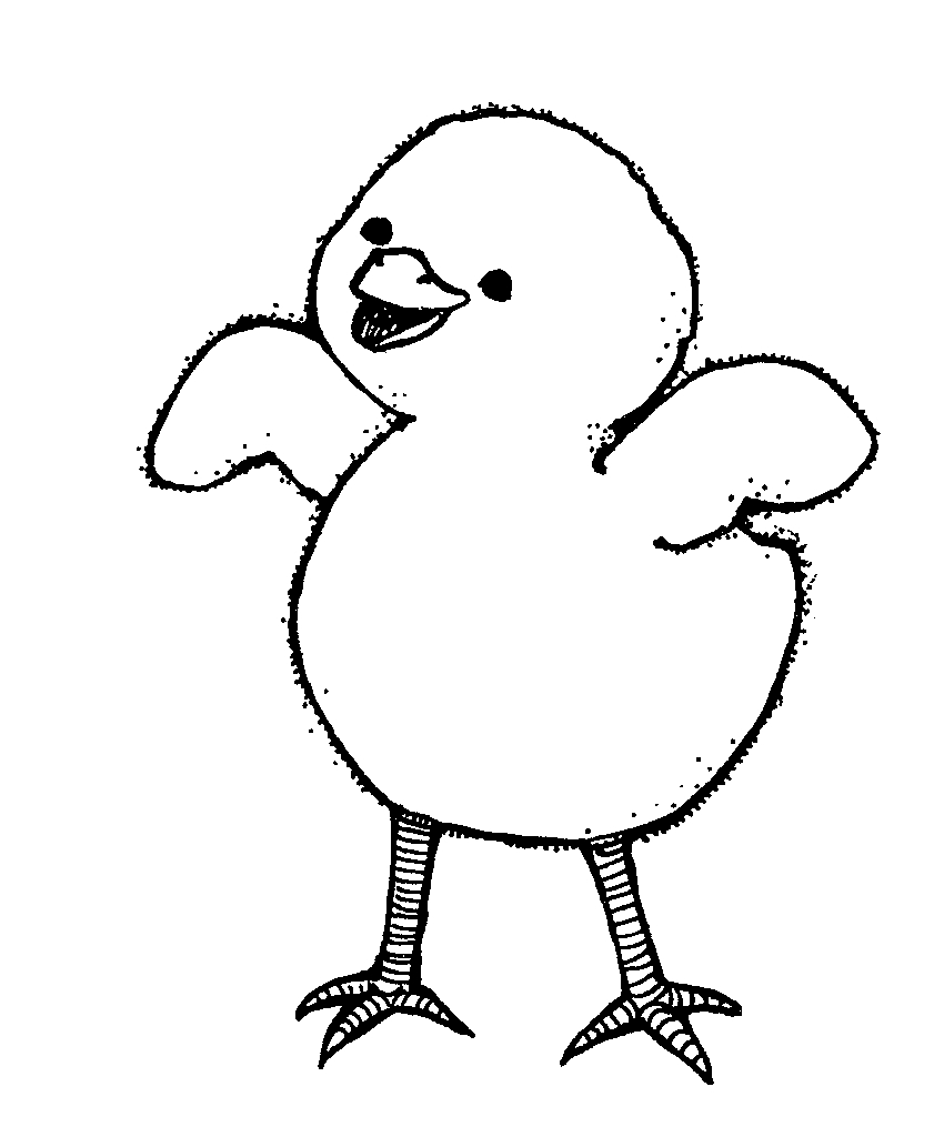 Images For  Baby Chicken Clipart