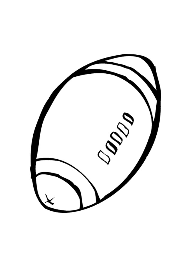 Rugby Ball Coloring Pages Free : New Coloring Pages
