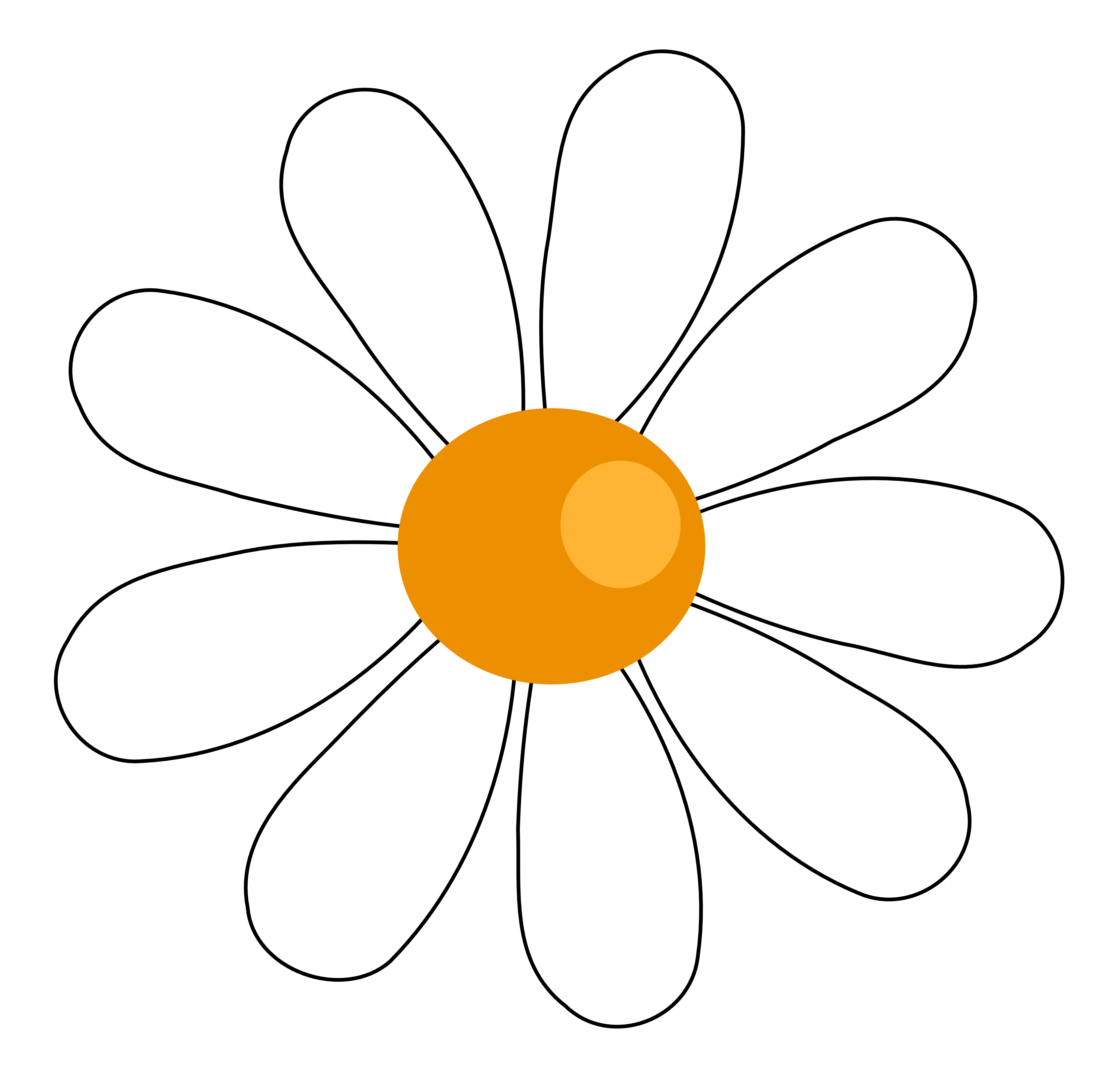Daisy Clip Art Flowers | Clipart library - Free Clipart Images