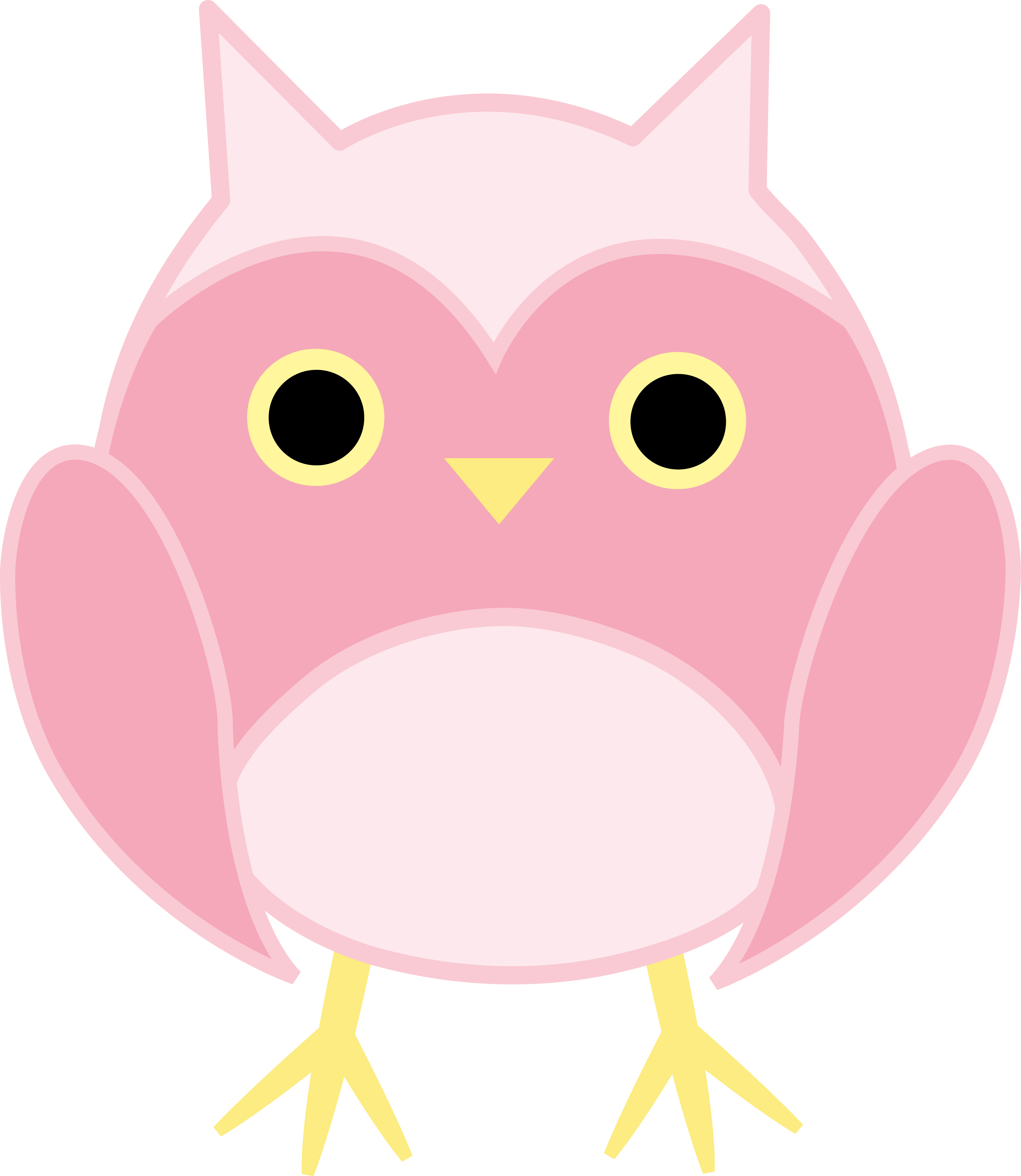 Free Pink Owl Clipart, Download Free Clip Art, Free Clip ...