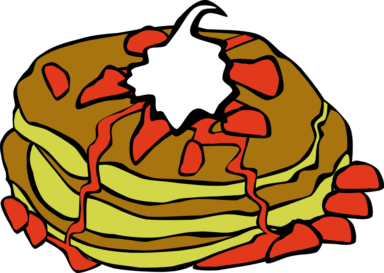 Images For  Breakfast Food Clip Art