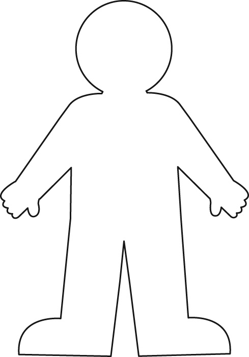 Child Body Outline Cake Ideas and Designs - Clipart library - ClipArt 