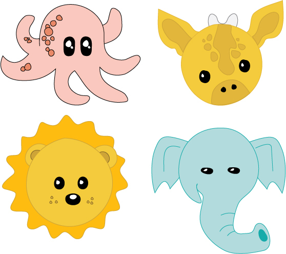 Baby Animals Cartoon HD Wallpapers 