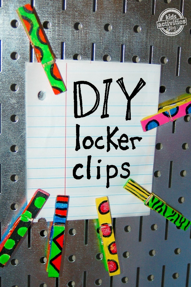Locker Clips: A Middleschool Craft - Kids Activities Blog